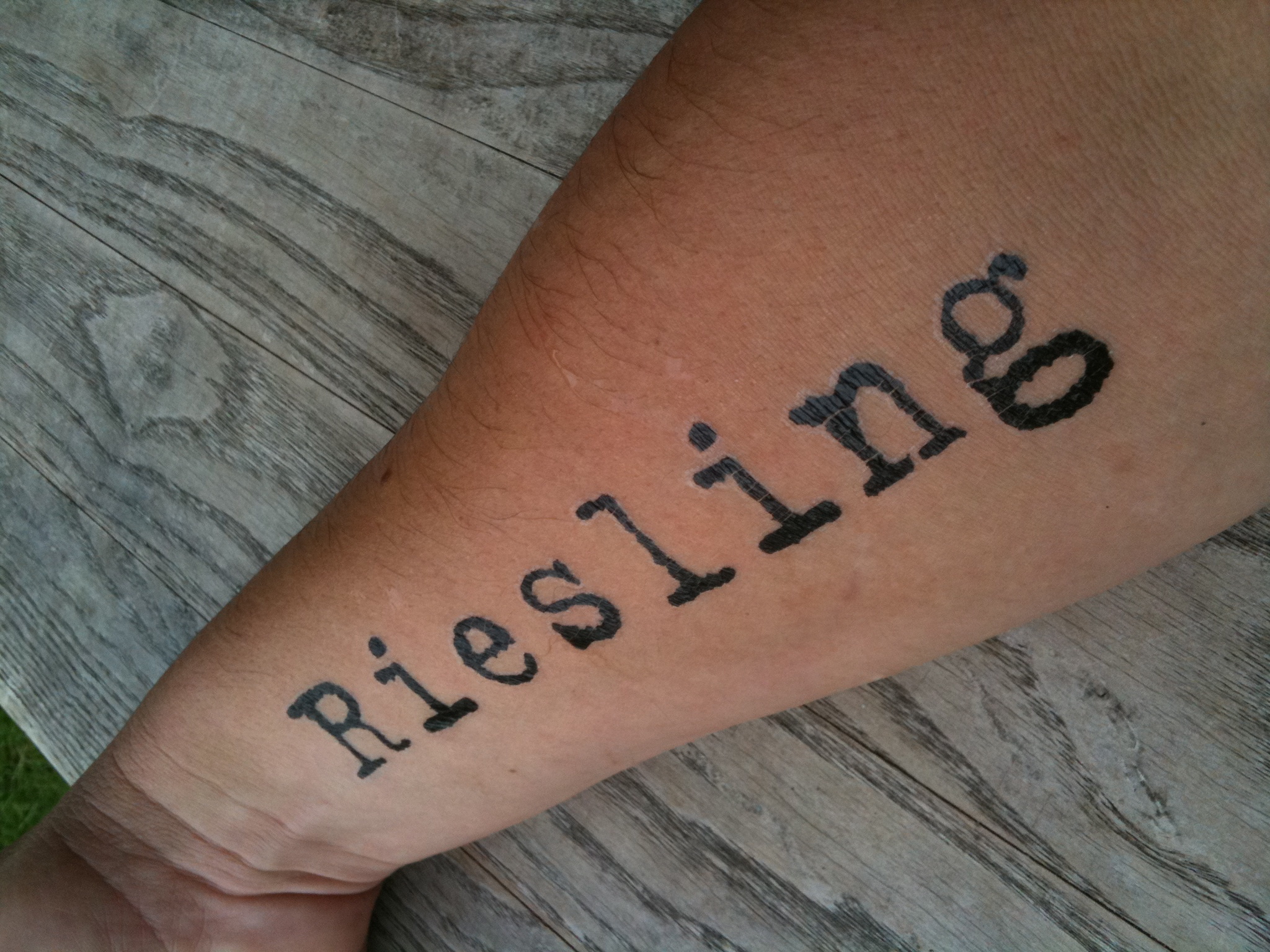 Riesling Tattoo